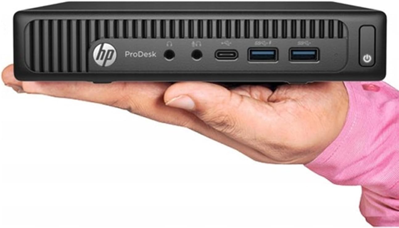 HP ProDesk 600 G2 Mini PC Desktop Computer, Intel Core i3-6100 3.7